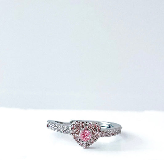 Pink Heart Ring Princess